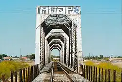 Union Pacific Railroad Bridge.