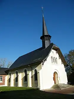 The church in Ayencourt