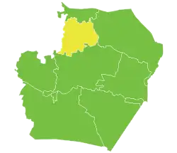 Ayn Issa Subdistrict in Syria