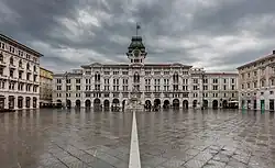 Piazza Unità d'Italia in Trieste