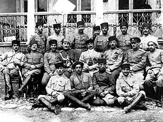 Members of the National Army of the Azerbaijan People's Republic
