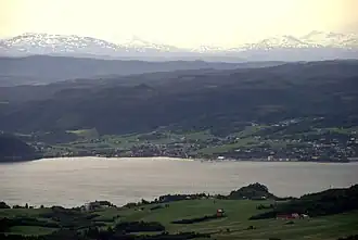 View of the Børsa area