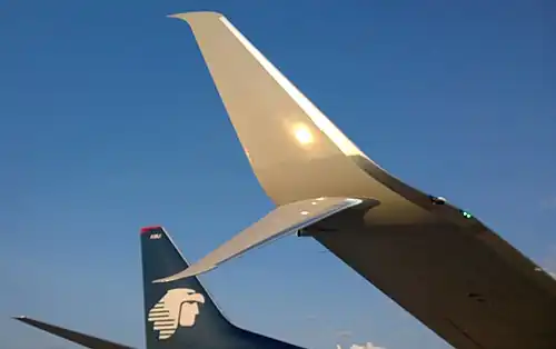 Split Scimitar Winglet standard on later 737 Next Generation models