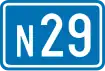 National Route 29 shield}}