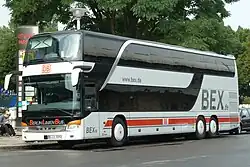 Image 120BEX intercity double-decker coach connecting Dresden and Berlin. (from Intercity bus service)