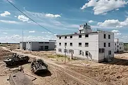 Military training ground near Mulino