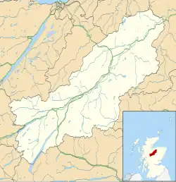 Carrbridge is located in Badenoch and Strathspey