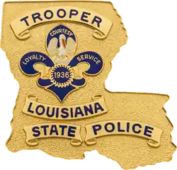 Badge of Louisiana State Police