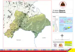 Official map of the Administrative post