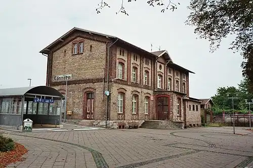 Könnern station