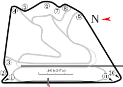 "Outer Circuit". Used in F1 in 2020 at the Sakhir Grand Prix[15]
