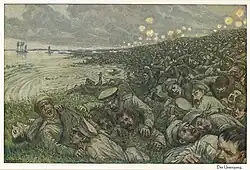 Defeat – (Depicting Russian troops)