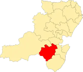 Location of the ward