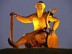 Statue of Baba Banda Bahadur at Chappar Chiri, near Mohali (Punjab)