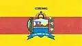 Flag of Coremas, Paraíba, Brasil