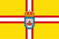 Flag of Fiñana, Spain
