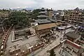 Temple with sattal, Misha Hiti, Konti Hiti and Kumbheshwar Pokhari