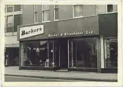 Barker and Stonehouse opened in 1946 in Bishopton Lane, Stockton.