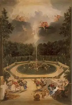 "Bassin de l'Encélade" Jean Cotelle, ca. 1693