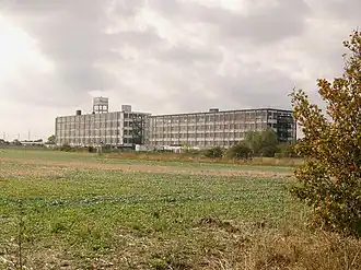 Bata factory at Bata Estate, Tilbury, the United Kingdom.