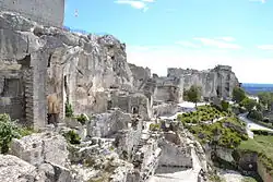 The Château des Baux in Les Baux-de-Provence