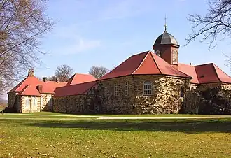 The Old Castle in perspective of southwest