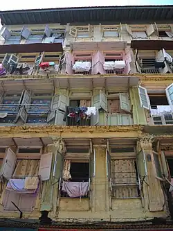 Colonial era building at Chor Bazaar