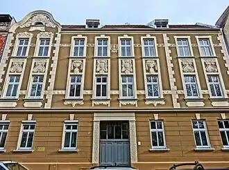 Main frontage
