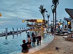 Beach club in Canggu