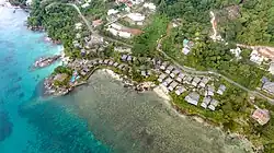 Beach resort Mahe Island, Seychelles
