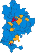 2005 results map
