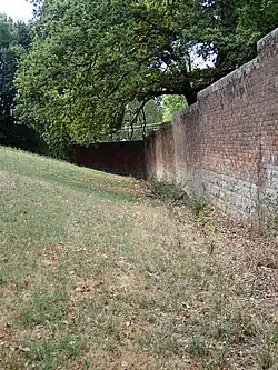 From the inside, the ha-ha was a barrier to passage.