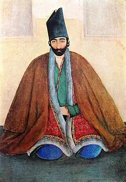 Beglyar Afshar. Portrait of Jamshid Ed-Dovle