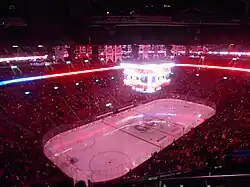 Bell Centre interior, Apr 2016 vs Arizona Coyotes