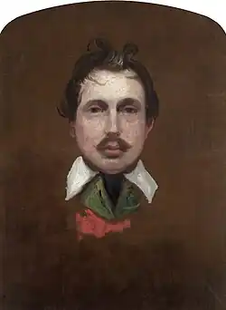Benjamin Barker Jr. (uncle of Thomas Jones Barker), Self-Portrait, n.d., Victoria Art Gallery