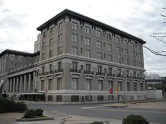 Hotel Bentley, opened 1908 in Alexandria, Louisiana
