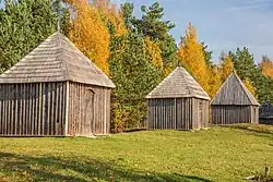 Three of the 14 station of the Calvary