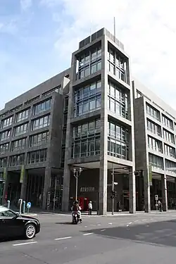 Building hosting the embassy in Berlin