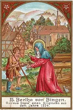 St. Bertha of Bingen.