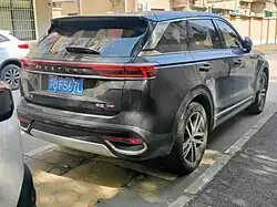 Bestune T99 facelift (rear)