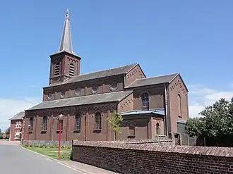 The church in Beugnies
