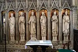 Beverley Minster Screen. Courtesy of John Phillips of Friends of Beverley Minster.