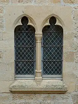 Twin windows.