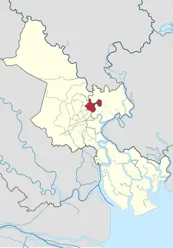 Position in HCMC's core