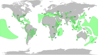 Biodiversity hotspots