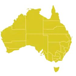 Diocese is in the south east of Australia.