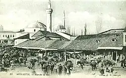 The Monastir (Bitola) bazaar in 1914.