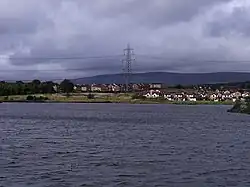Blackwood and the Campsies from Broadwood Loch from 2009