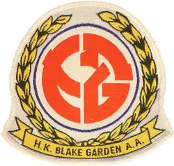 HK Blake Garden AA crest