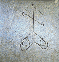 A mason's mark